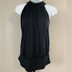 Boston Proper Sexy Black Halter Top